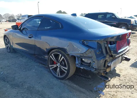 2022 BMW 430I z USA, uszkodzony, nr VIN WBA53AP00NCJ54610